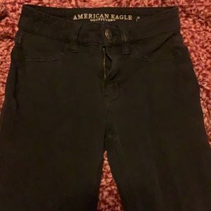 Black American Eagle Jeggings